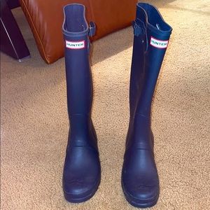Hunter rain boots